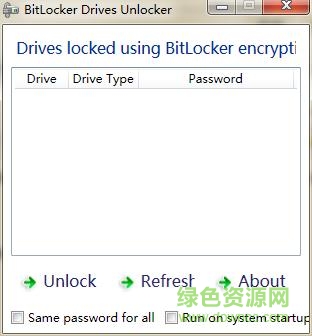 bitlocker drives unlocker(Ӳ�̷�����������)����